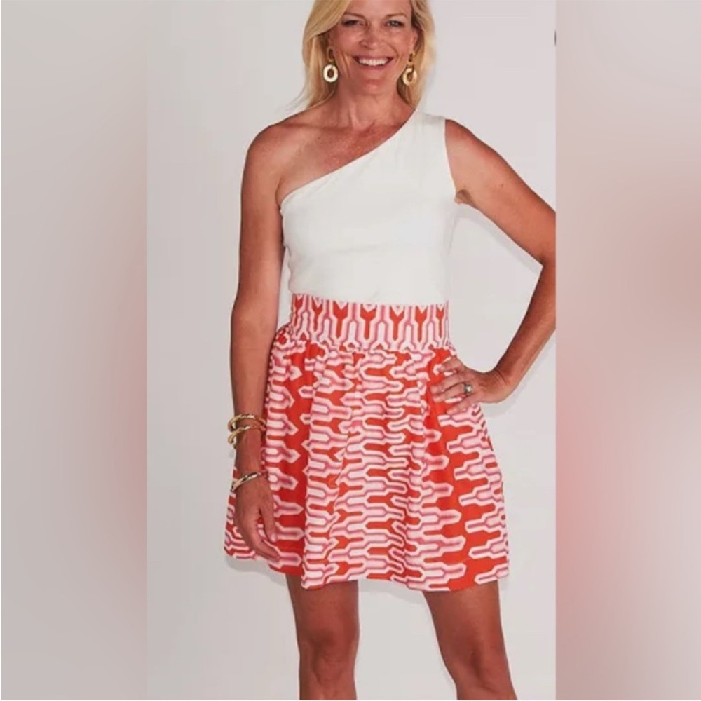 CK BRADLEY diddle skirt in gallatin orange medium